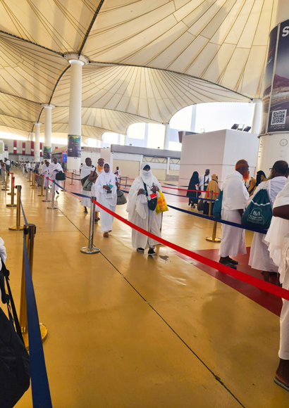 Exiting Jeddah Terminal