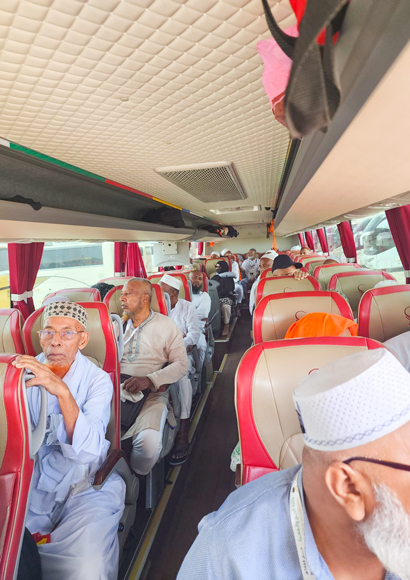 Journey towards Madinah