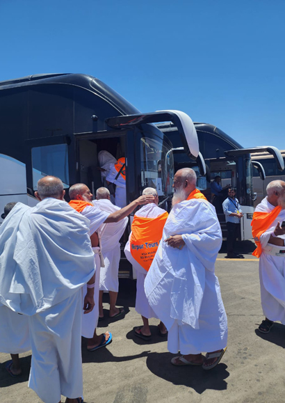 Journey towards Makkah