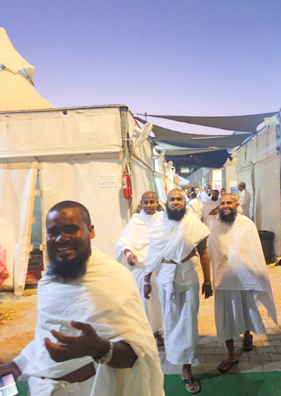 Staying in Mina
